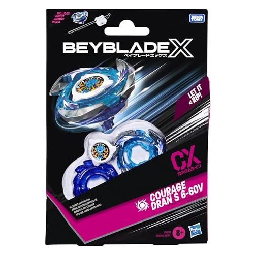 Beyblade X Courage Dran S 6-60v Cx Starter Pack Top and Launcher