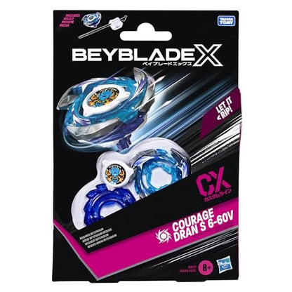 Beyblade X Courage Dran S 6-60v Cx Starter Pack Top and Launcher