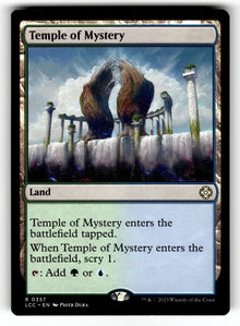 Temple of Mystery – 357 LCC: Commander: The Lost Caverns of Ixalan R LP