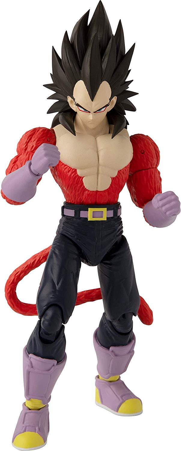 Bandai - Dragon Ball Super - Dragon Stars - Super Saiyan 4 Vegeta, 6.5" Action Figure - Multicolor