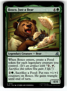 Bosco, Just a Bear – 132 TLE: Avatar: The Last Airbender: Eternal-Legal U NM