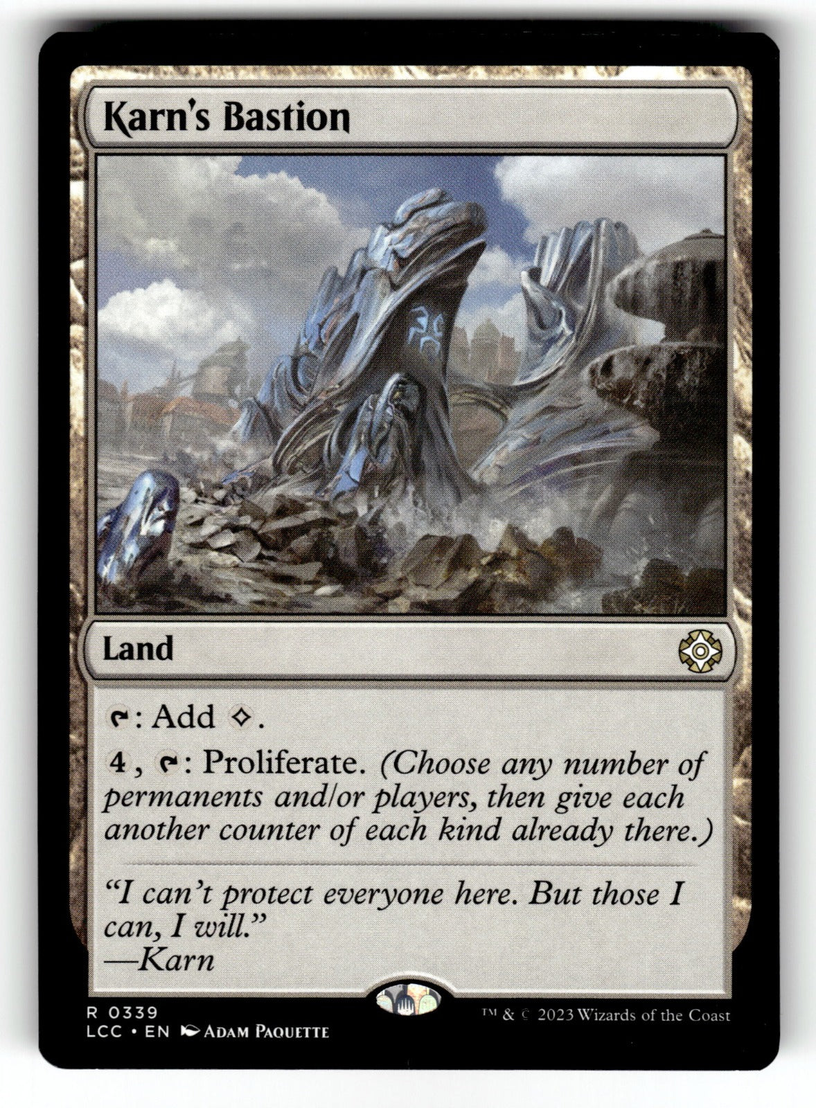 Karn's Bastion – 339 LCC: Commander: The Lost Caverns of Ixalan R NM