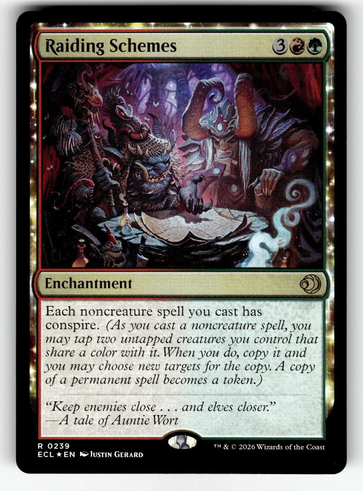Raiding Schemes – 239 ECL: Lorwyn Eclipsed R Foil NM