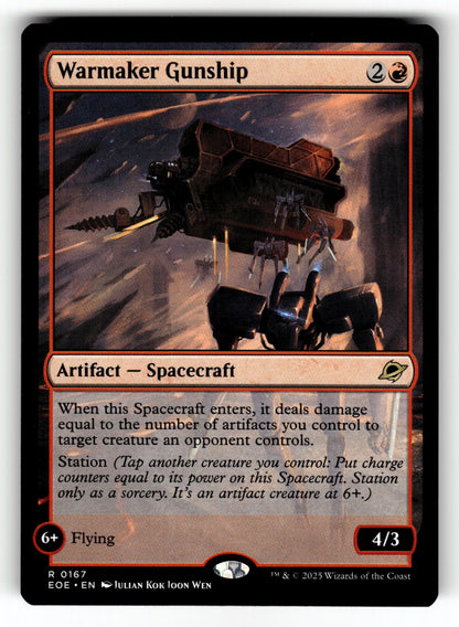 Warmaker Gunship – 167 EOE: Edge of Eternities R NM