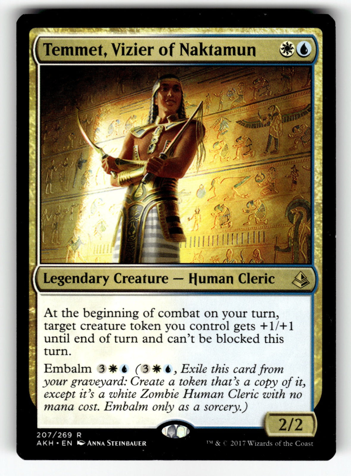 Temmet, Vizier of Naktamun – 207 AKH: Amonkhet R LP
