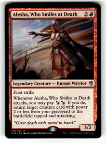 Alesha, Who Smiles at Death – 119 C16: Commander 2016 R NM