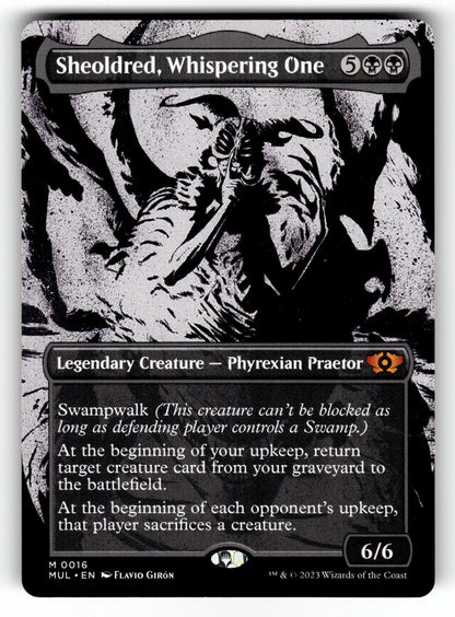 Sheoldred, Whispering One – 16 MUL: March of the Machine: Multiverse Legends M NM