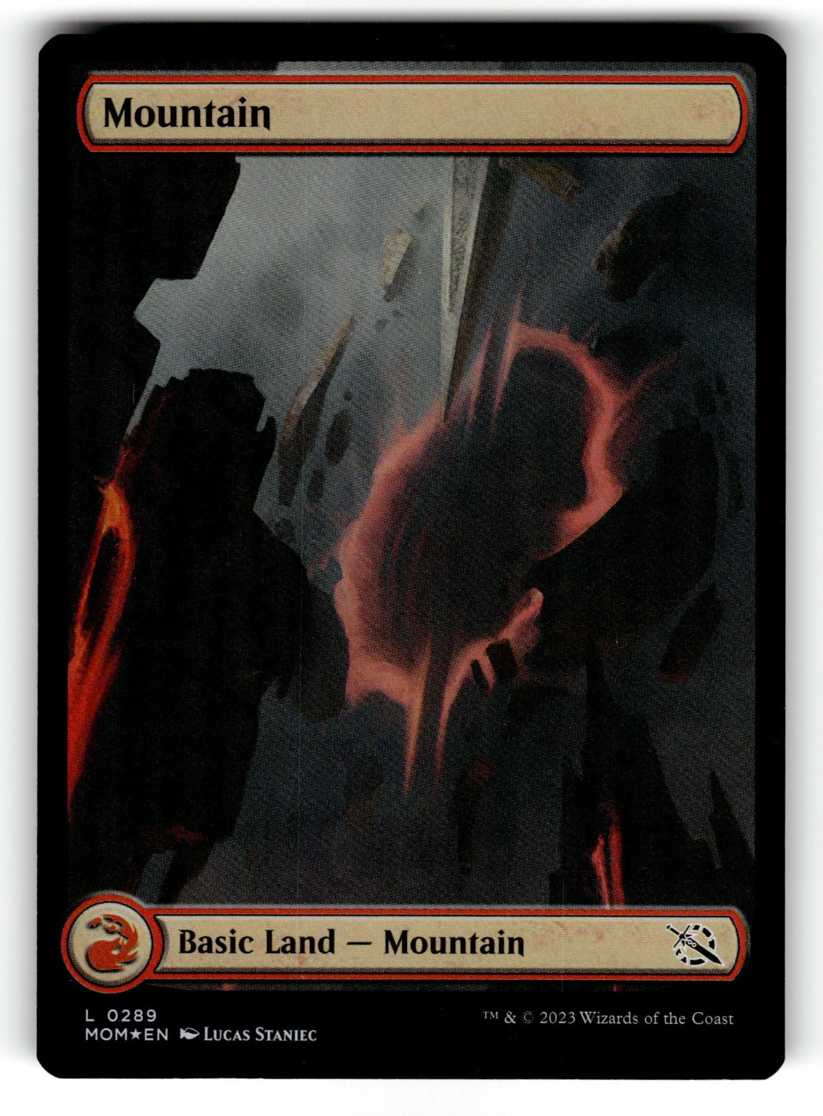 Mountain (0289) – 289 MOM: March of the Machine L Foil NM