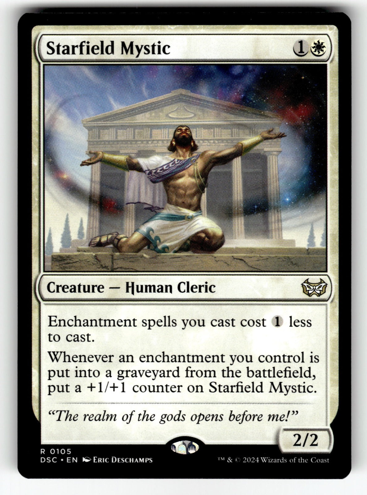 Starfield Mystic – 105 DSC: Commander: Duskmourn: House of Horror R NM