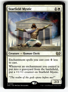 Starfield Mystic – 105 DSC: Commander: Duskmourn: House of Horror R NM