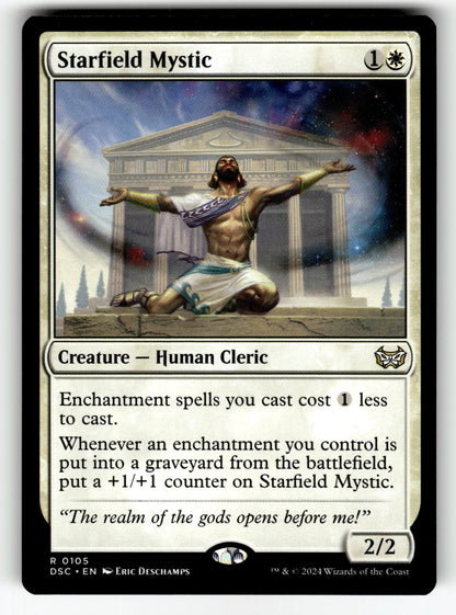 Starfield Mystic – 105 DSC: Commander: Duskmourn: House of Horror R NM