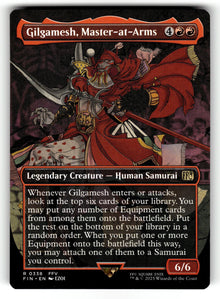 Gilgamesh, Master-at-Arms (Borderless) – 338 FIN: FINAL FANTASY R NM