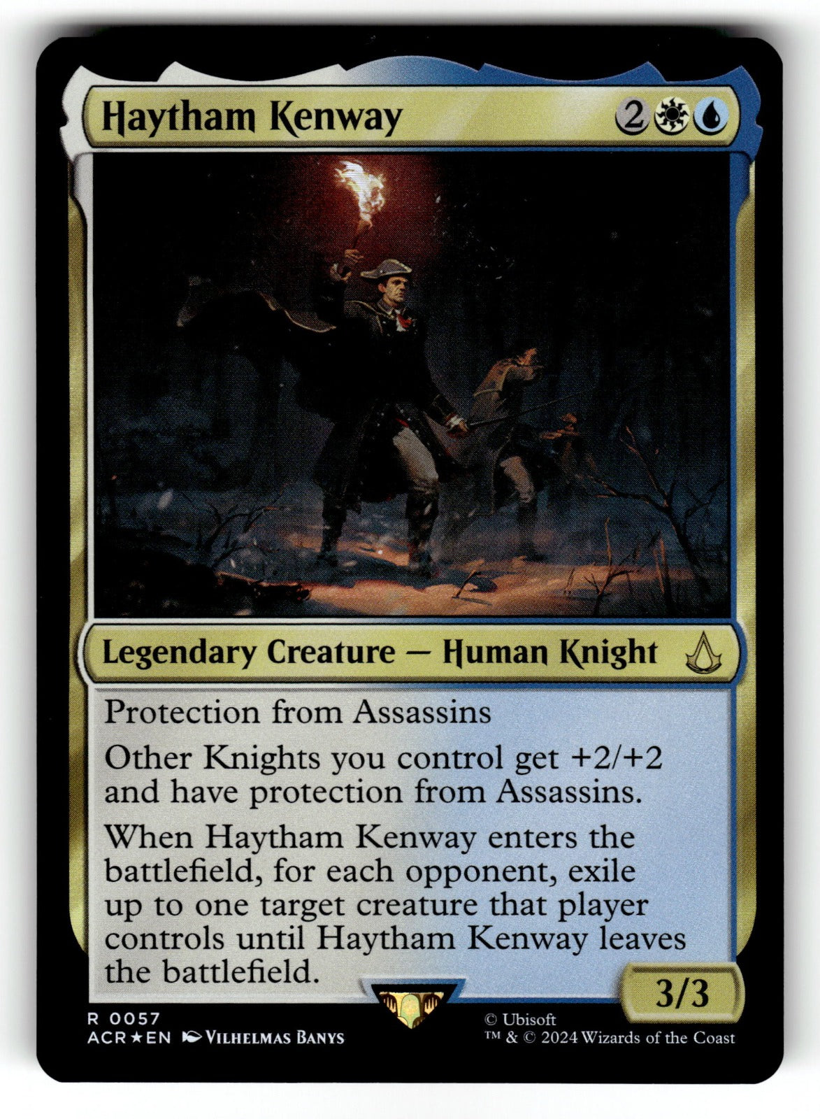 Haytham Kenway – 57 ACR: Universes Beyond: Assassin's Creed R FoilNM