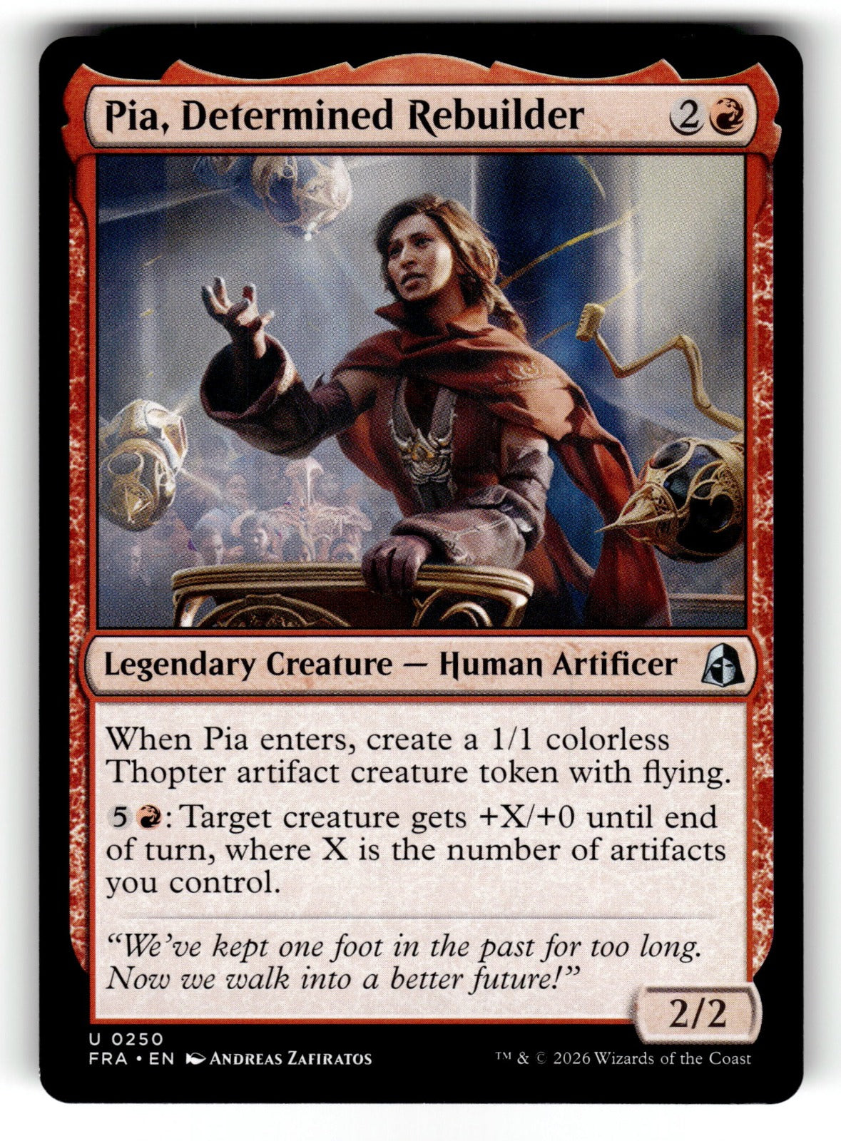 Pia, Determined Rebuilder – 250 FRA: Reality Fracture U NM