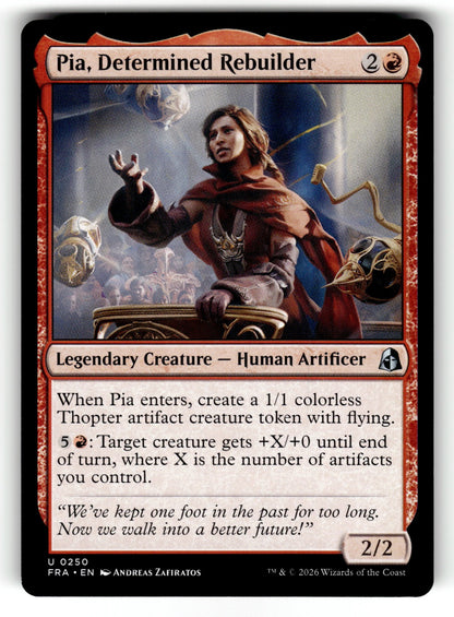 Pia, Determined Rebuilder – 250 FRA: Reality Fracture U NM