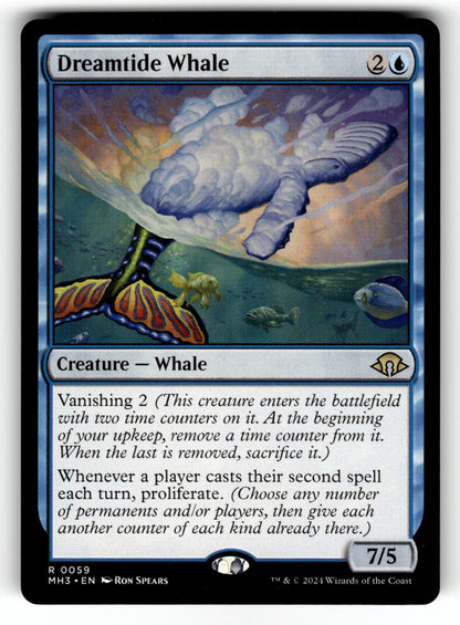 Dreamtide Whale – 59 MH3: Modern Horizons 3 R NM
