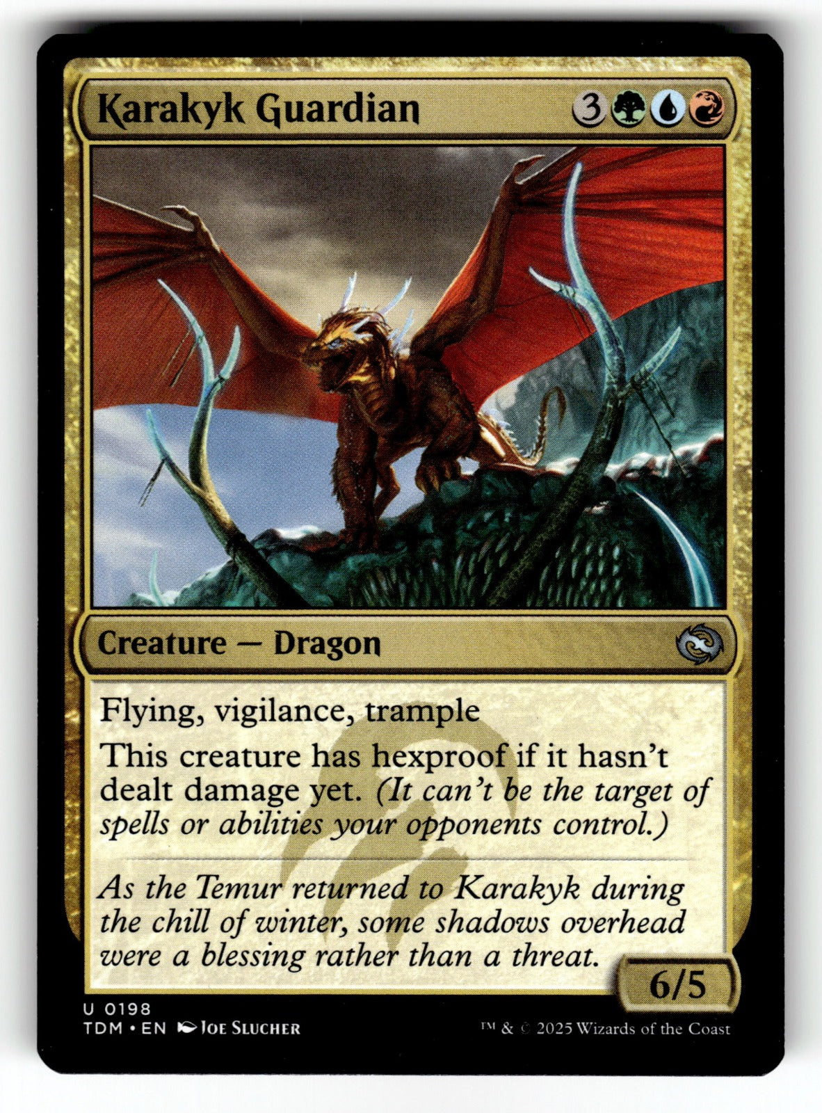 Karakyk Guardian – 198 TDM: Tarkir: Dragonstorm U LP