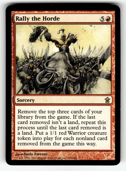Rally the Horde – 110 SOK: Saviors of Kamigawa R LP