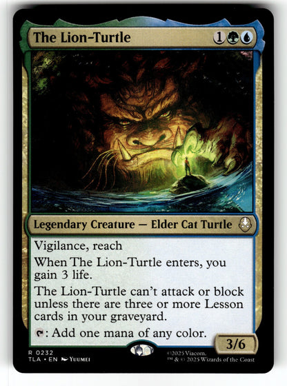 The Lion-Turtle – 232 TLA: Avatar: The Last Airbender R NM