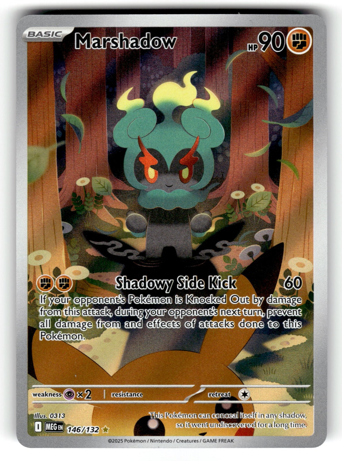 Marshadow – 146/132 MEG: ME01: Mega Evolution Illustration Rare HoloNM