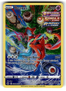 Deoxys – GG12/GG70 CRZ:GG: SWSH: Crown Zenith: Galarian Gallery Ultra Rare Holo NM