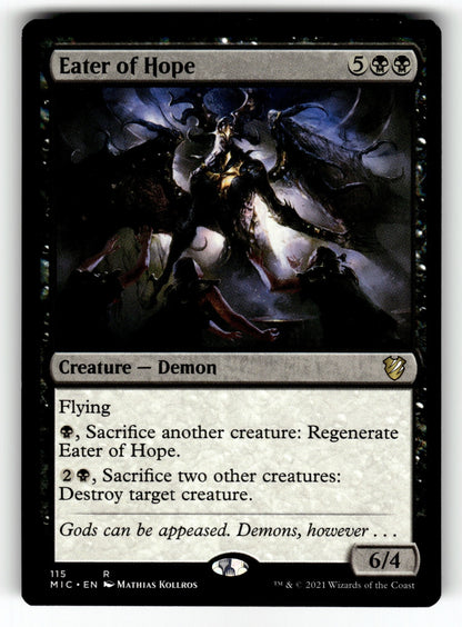 Eater of Hope – 115 MIC: Commander: Innistrad: Midnight Hunt R LP