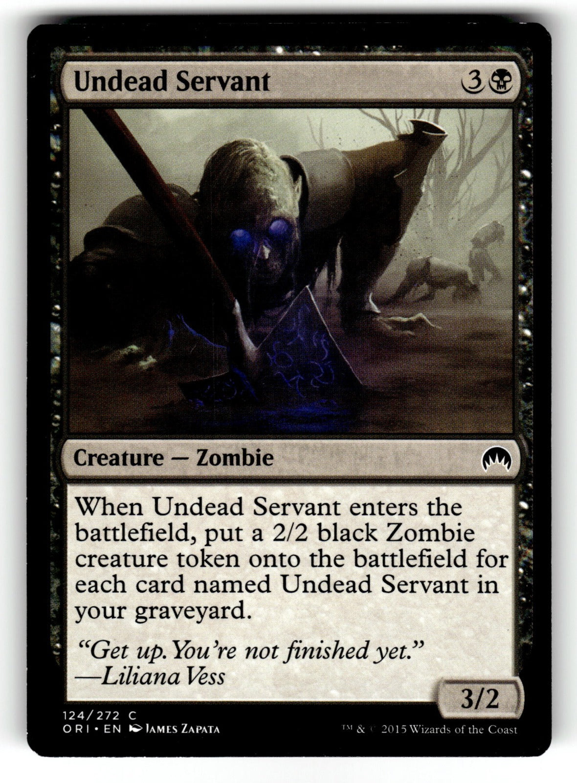 Undead Servant – 124 ORI: Magic Origins C LP