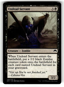 Undead Servant – 124 ORI: Magic Origins C LP