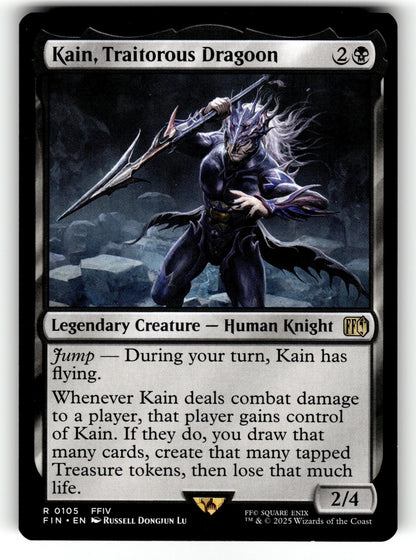 Kain, Traitorous Dragoon – 105 FIN: FINAL FANTASY R NM