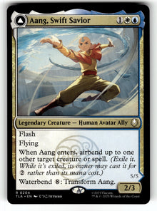 Aang, Swift Savior – 204 TLA: Avatar: The Last Airbender R NM