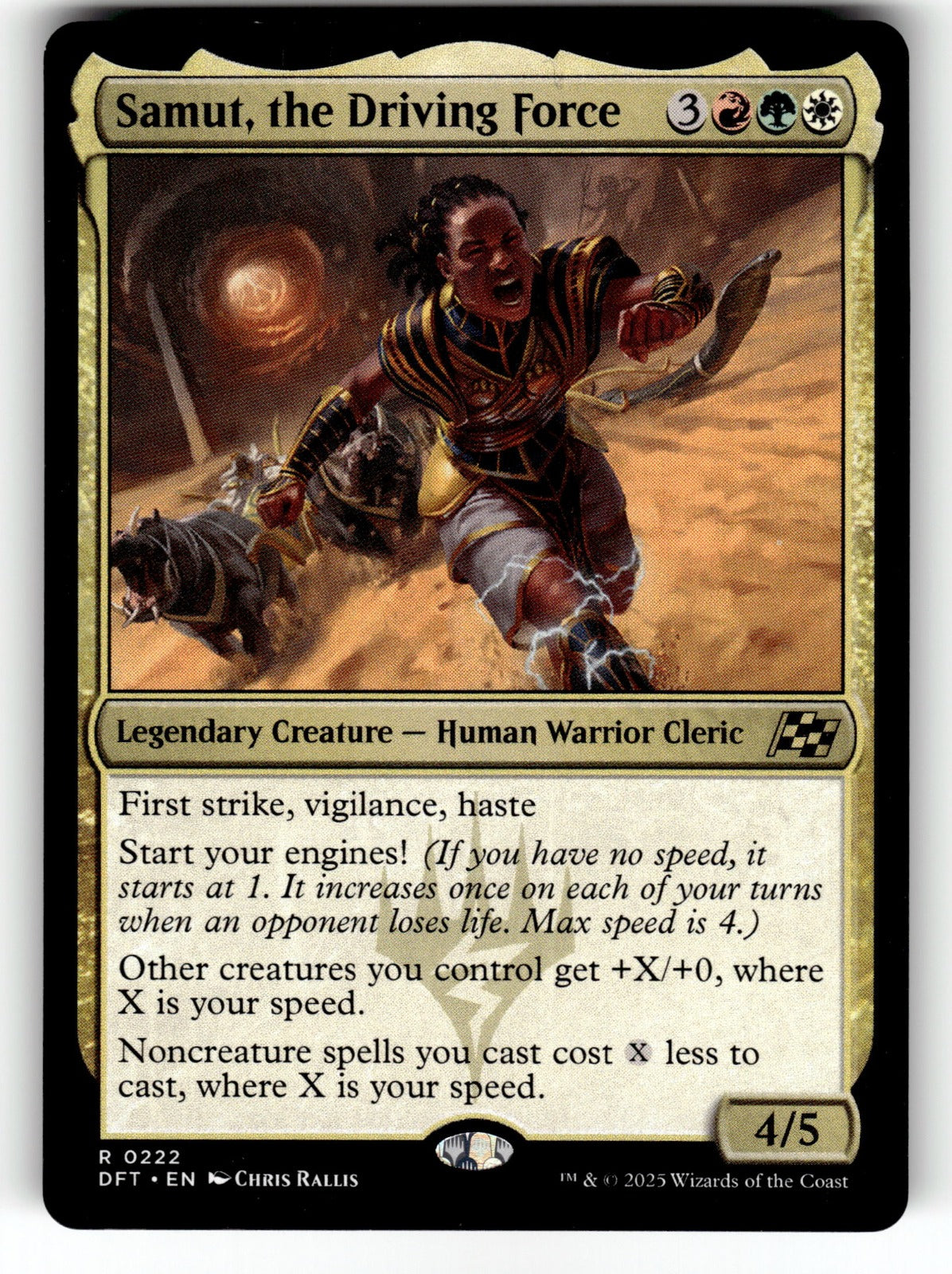 Samut, the Driving Force – 222 DFT: Aetherdrift R NM