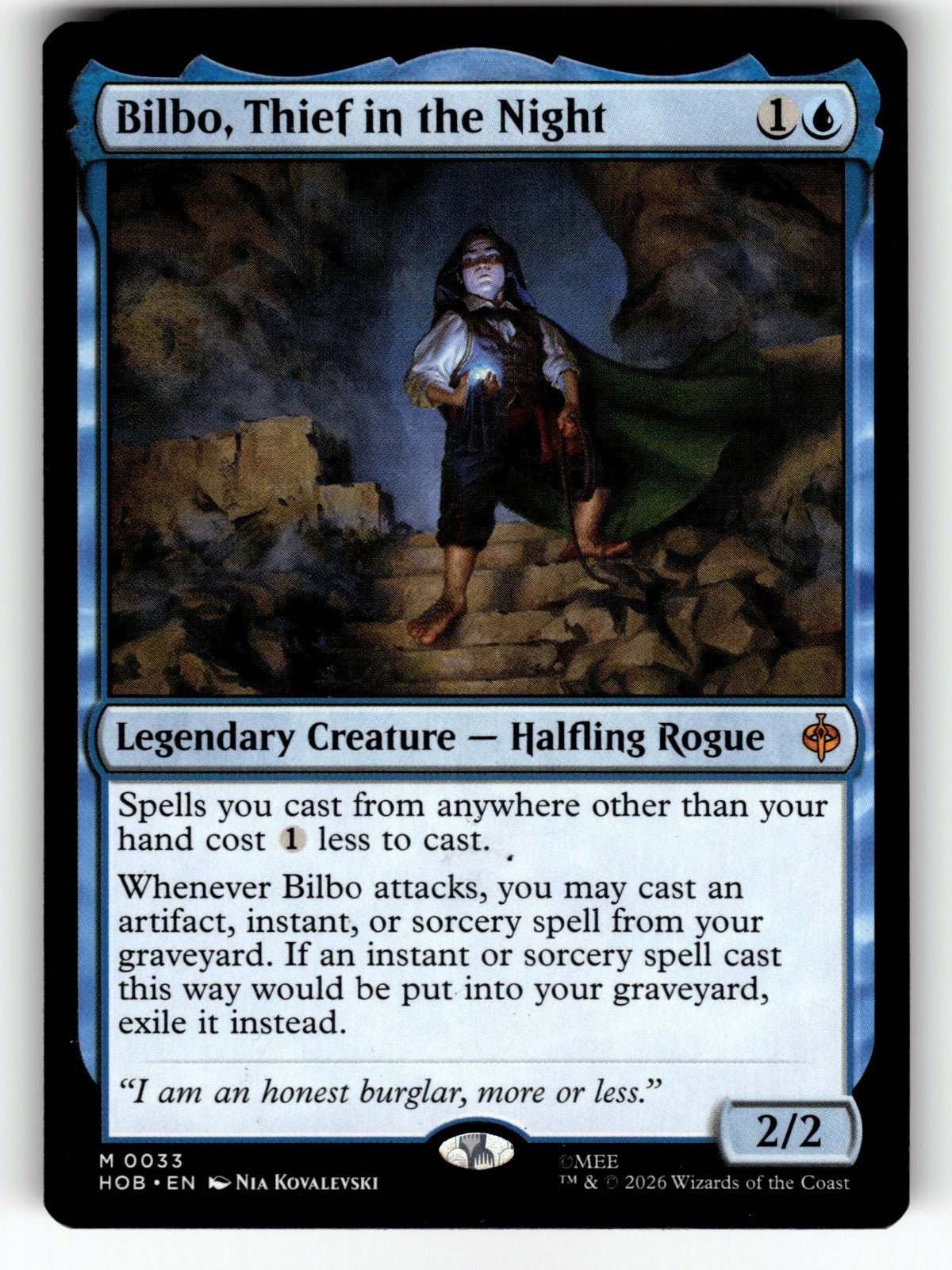 Bilbo, Thief in the Night – 33 HOB: The Hobbit M NM