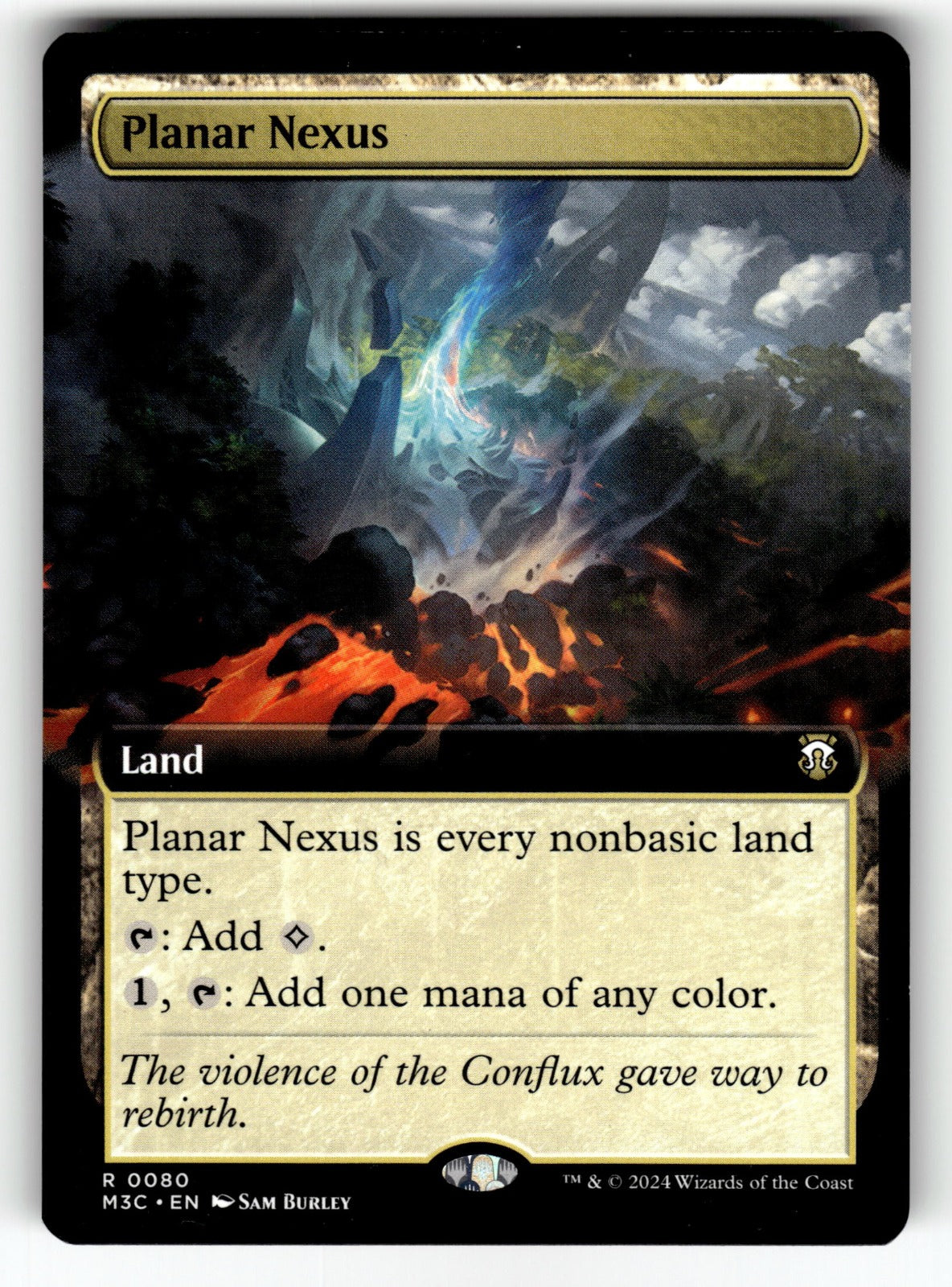 Planar Nexus (Extended Art) – 80 M3C: Commander: Modern Horizons 3 R NM