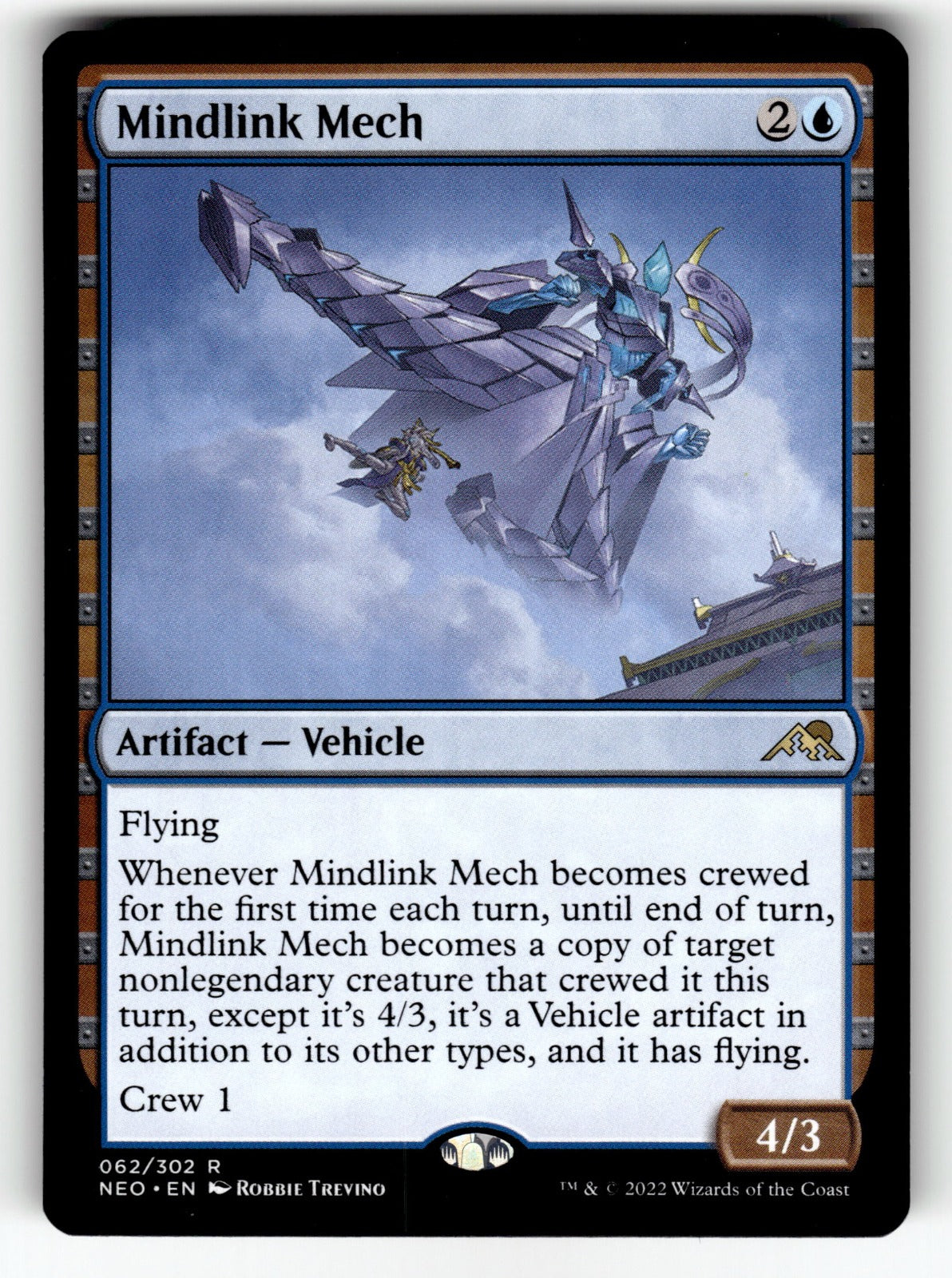 Mindlink Mech – 62 NEO: Kamigawa: Neon Dynasty R NM