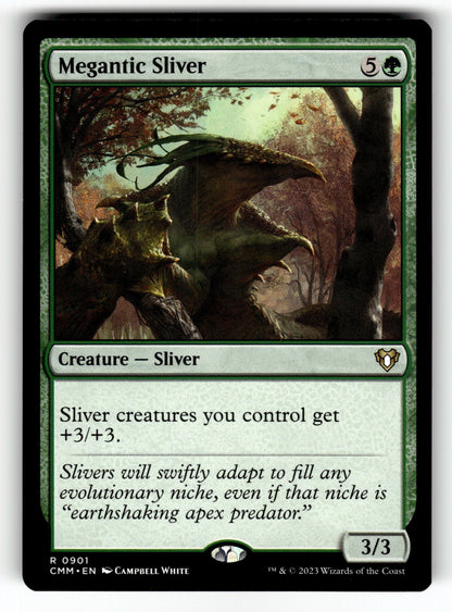 Megantic Sliver – 901 CMM: Commander Masters R NM