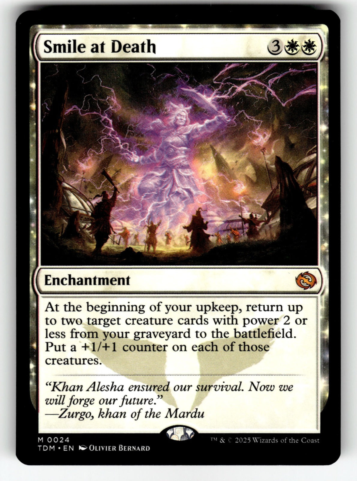 Smile at Death – 24 TDM: Tarkir: Dragonstorm M NM