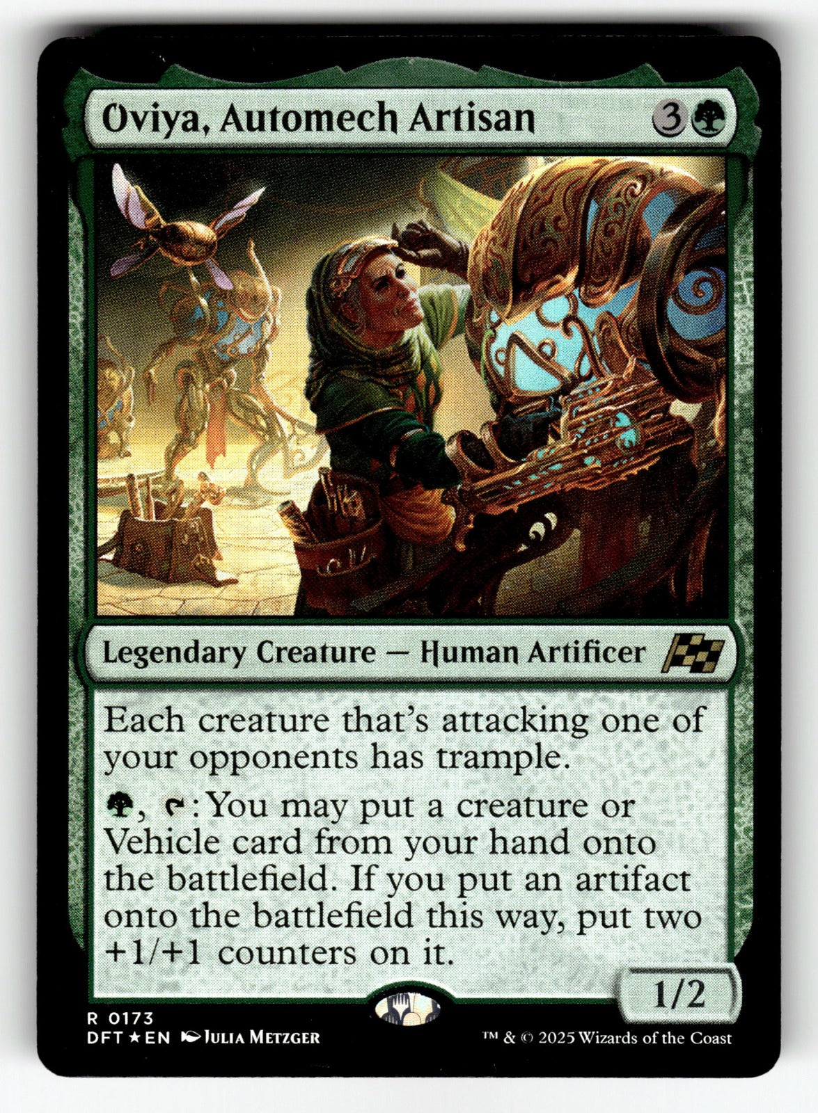 Oviya, Automech Artisan – 173 DFT: Aetherdrift R Foil NM