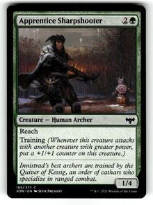 Apprentice Sharpshooter – 185 VOW: Innistrad: Crimson Vow C NM
