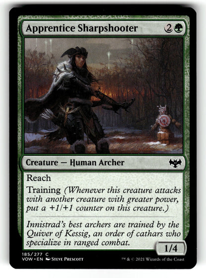 Apprentice Sharpshooter – 185 VOW: Innistrad: Crimson Vow C NM