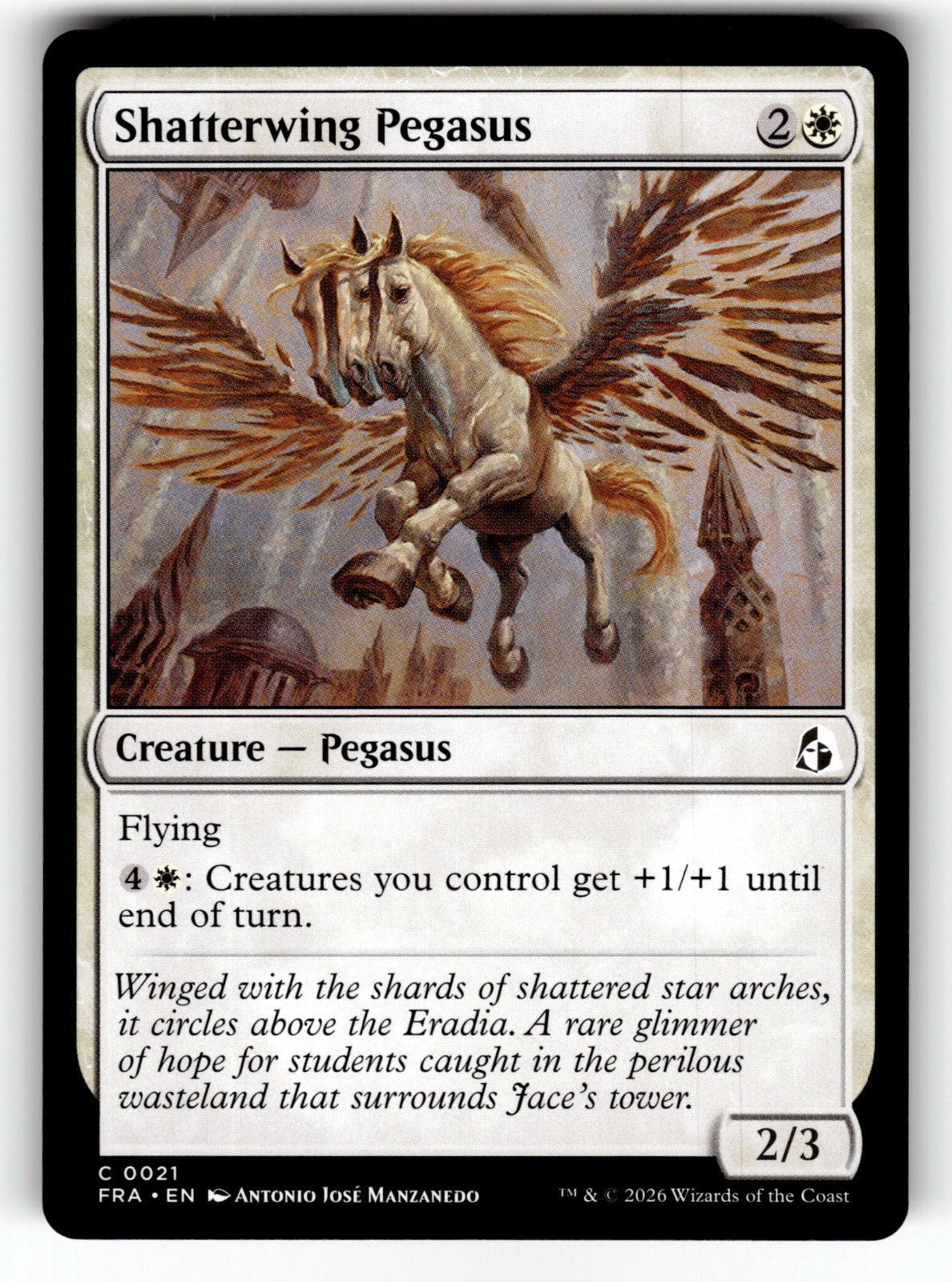 Shatterwing Pegasus – 21 FRA: Reality Fracture C NM