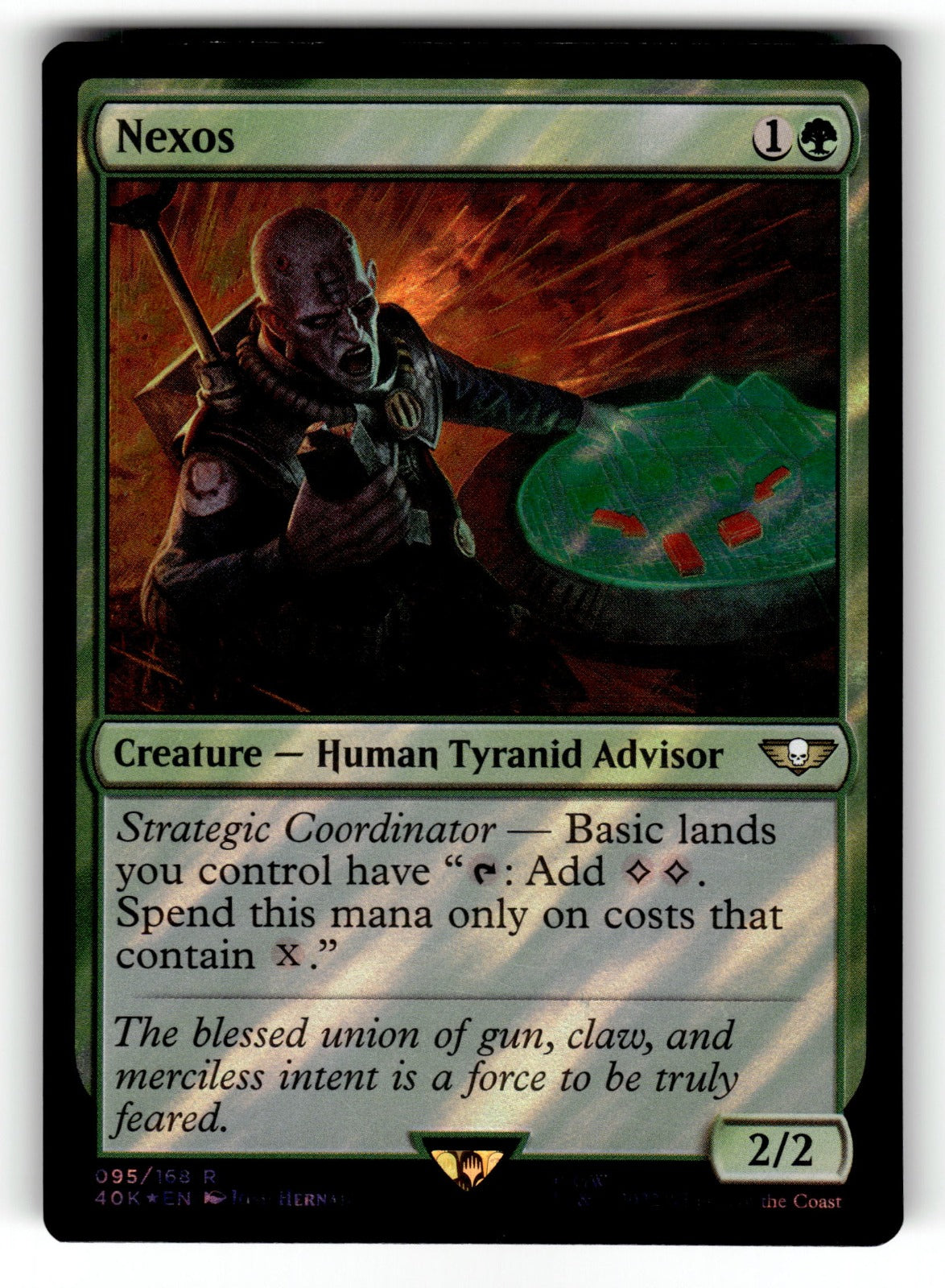 Nexos (Surge Foil) – 95 40K: Universes Beyond: Warhammer 40,000 R Foil LP