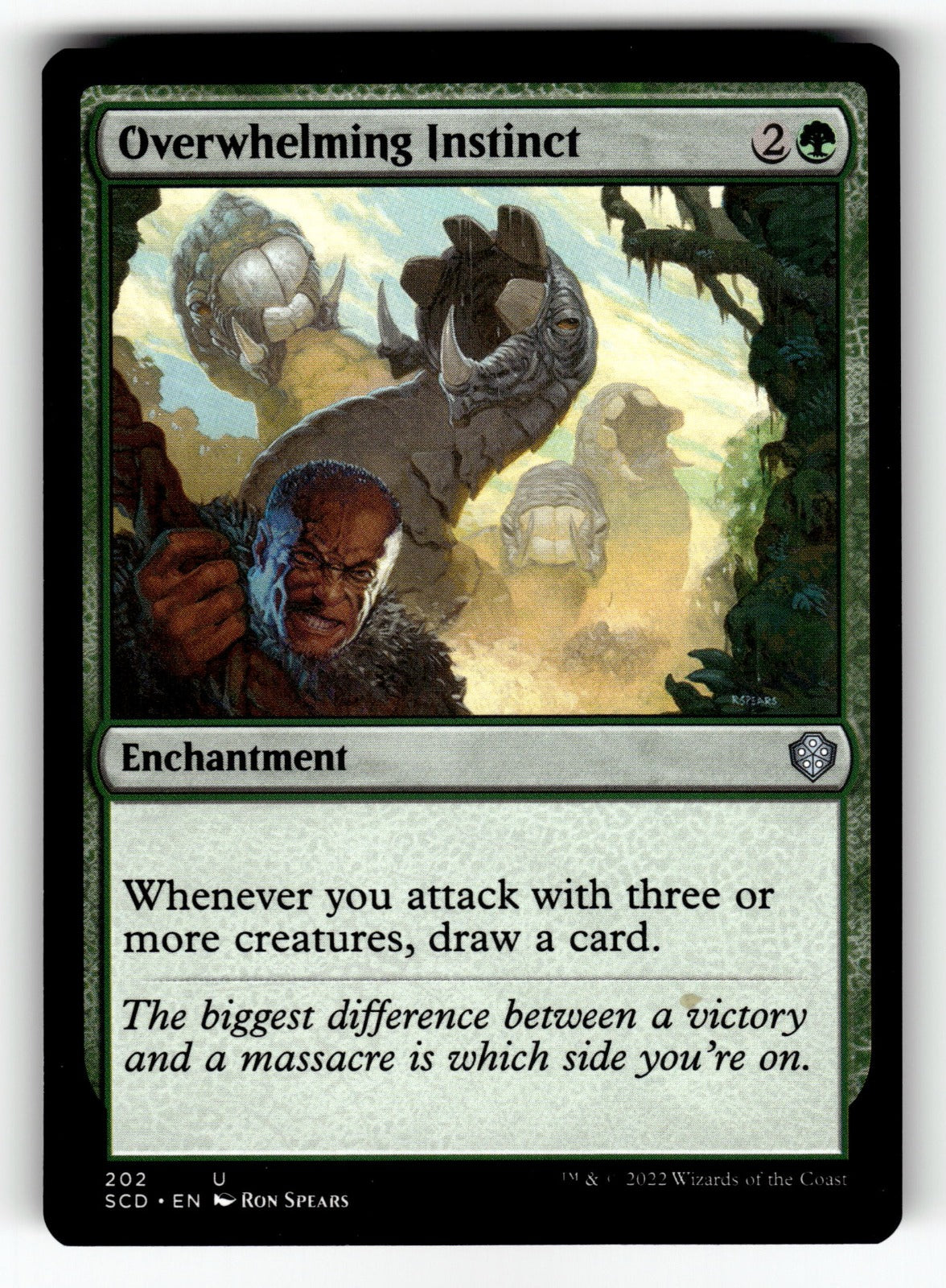 Overwhelming Instinct – 202 SCD: Starter Commander Decks U NM