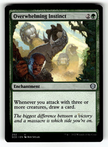 Overwhelming Instinct – 202 SCD: Starter Commander Decks U NM