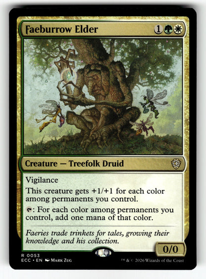 Faeburrow Elder – 53 ECC: Commander: Lorwyn Eclipsed R LP