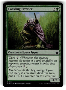 Cackling Prowler – 101 FDN: Foundations C Foil NM