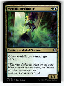 Merfolk Mistbinder – 276 LCC: Commander: The Lost Caverns of Ixalan U NM