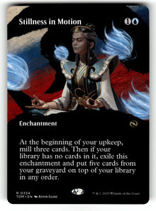 Stillness in Motion (Borderless) – 334 TDM: Tarkir: Dragonstorm R NM