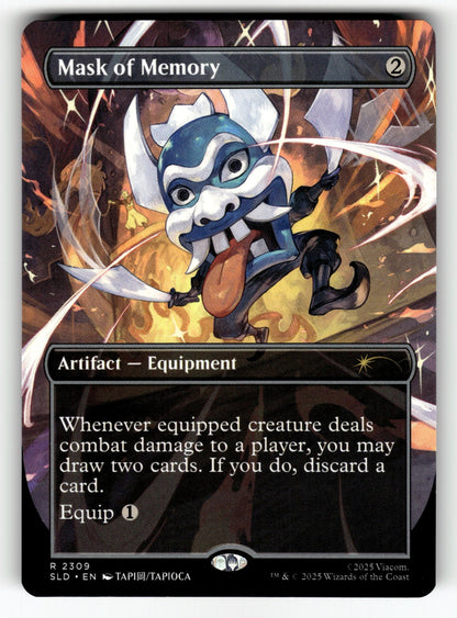 Mask of Memory – 2309 SLD: Secret Lair Drop Series R NM