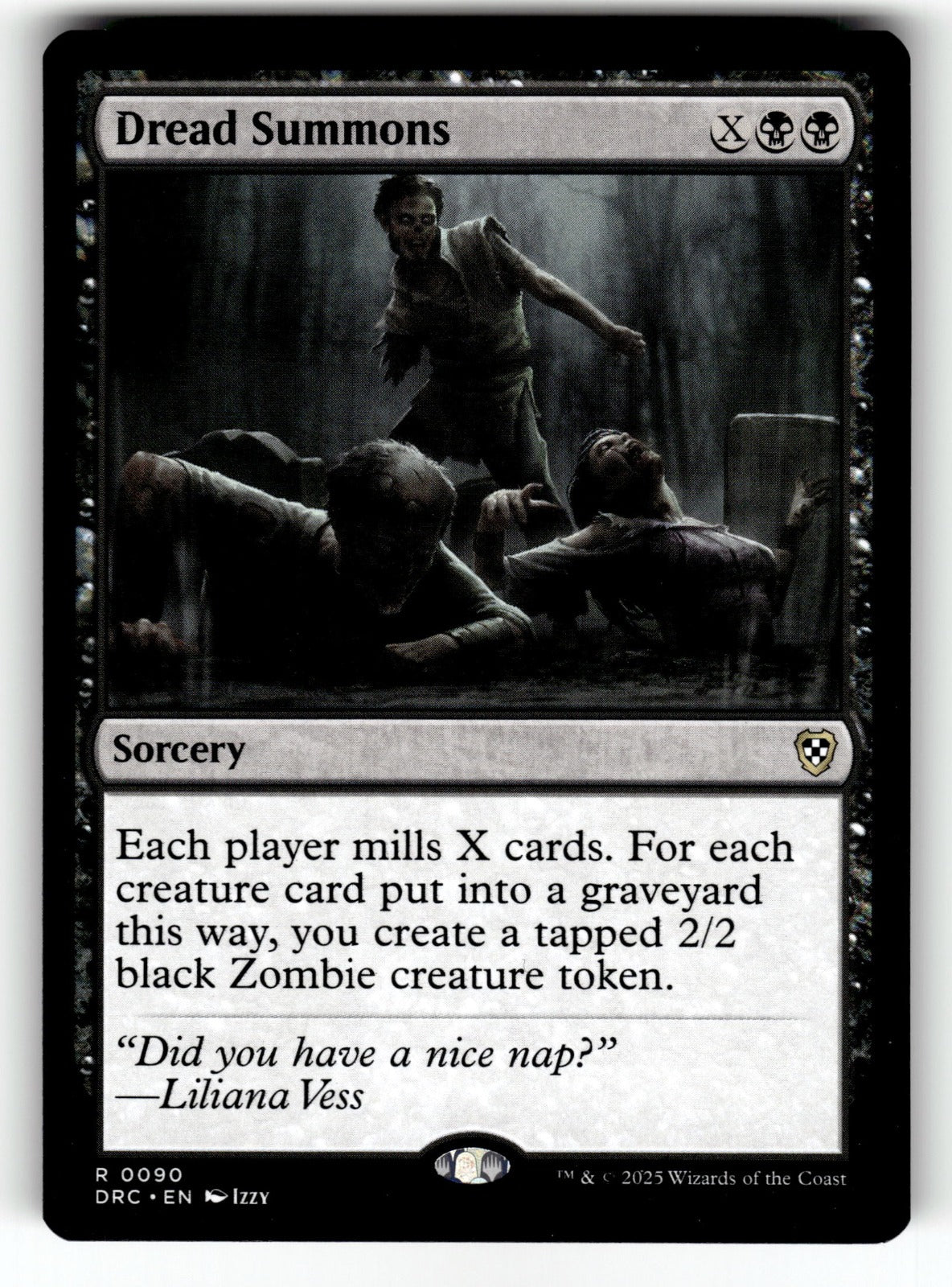 Dread Summons – 90 DRC: Commander: Aetherdrift R NM