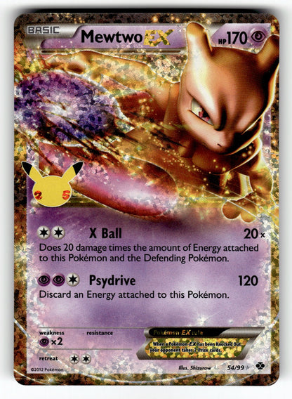 Mewtwo EX – 54/99 CCC: Celebrations: Classic Collection Classic Collection Holo NM